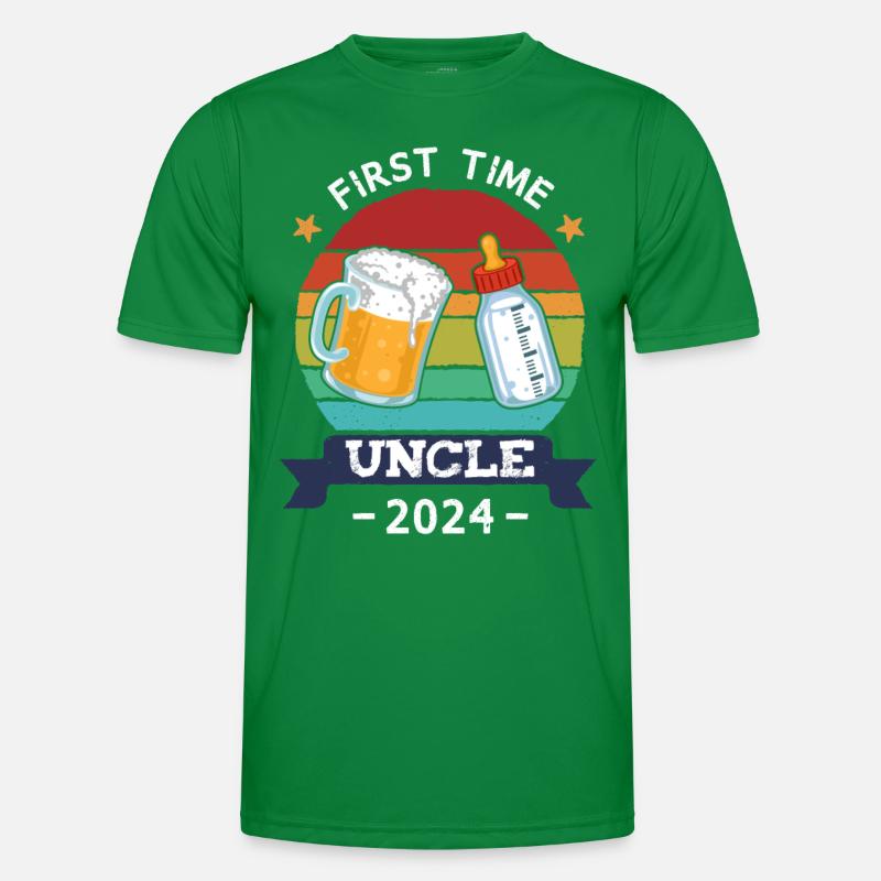 First Time Uncle 2024 Men's Functional T-Shirt