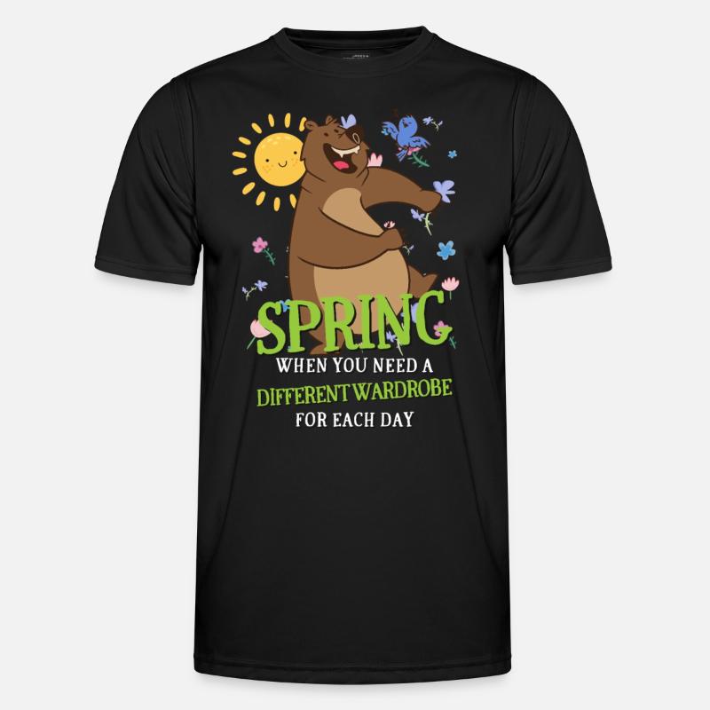 Spring When You Need A Different Wardrobe Each Day Männer Funktions-T-Shirt