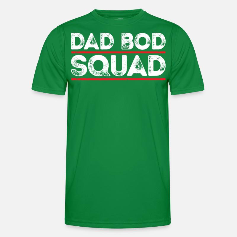 Dad Bod Squad Männer Funktions-T-Shirt