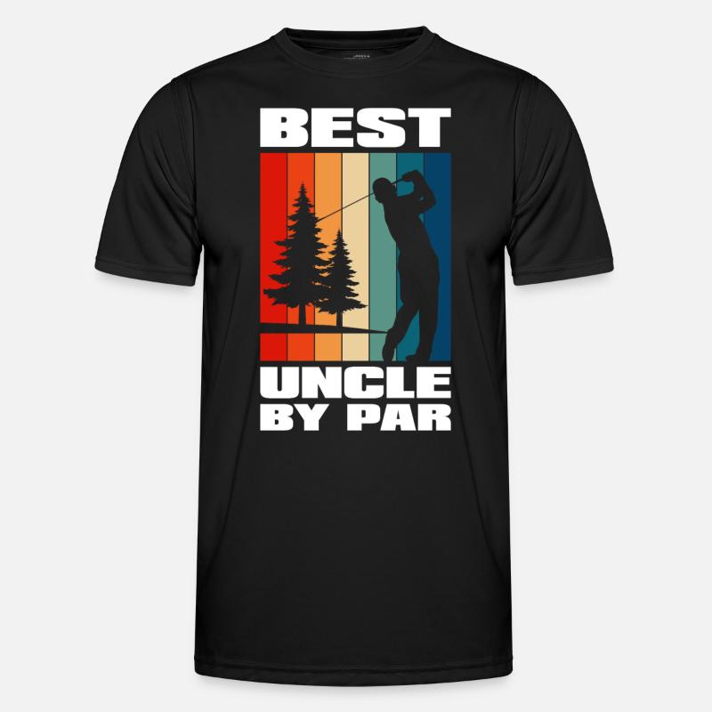 Uncle By Par - Men's Functional T-Shirt - black