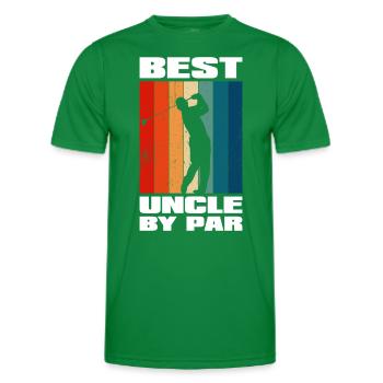Oncle Par - T-shirt sport Homme - vert - Devant - AI Model Male 178 dark (178cm)