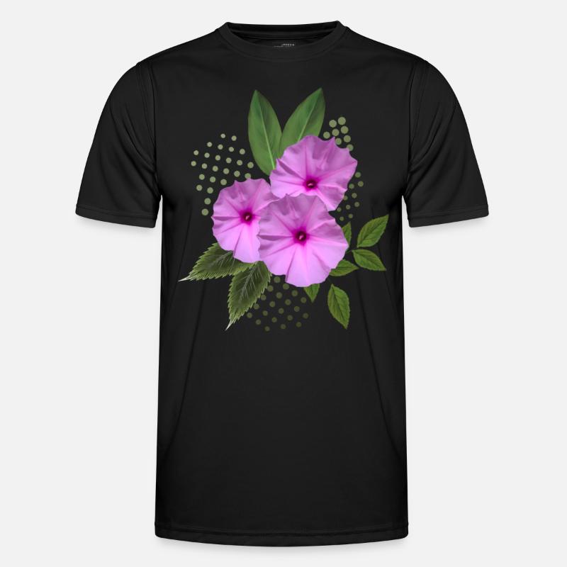 Blomster - Buket - Blomster - Flora Funktionsshirt til herrer