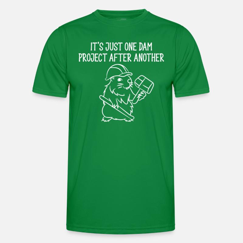 It's Just One Dam Project After Another Men's Functional T-Shirt