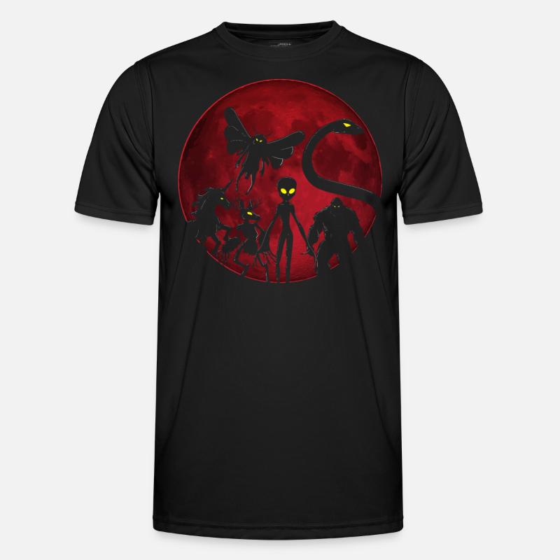 Cryptozoology Cryptids Crew Men's Functional T-Shirt