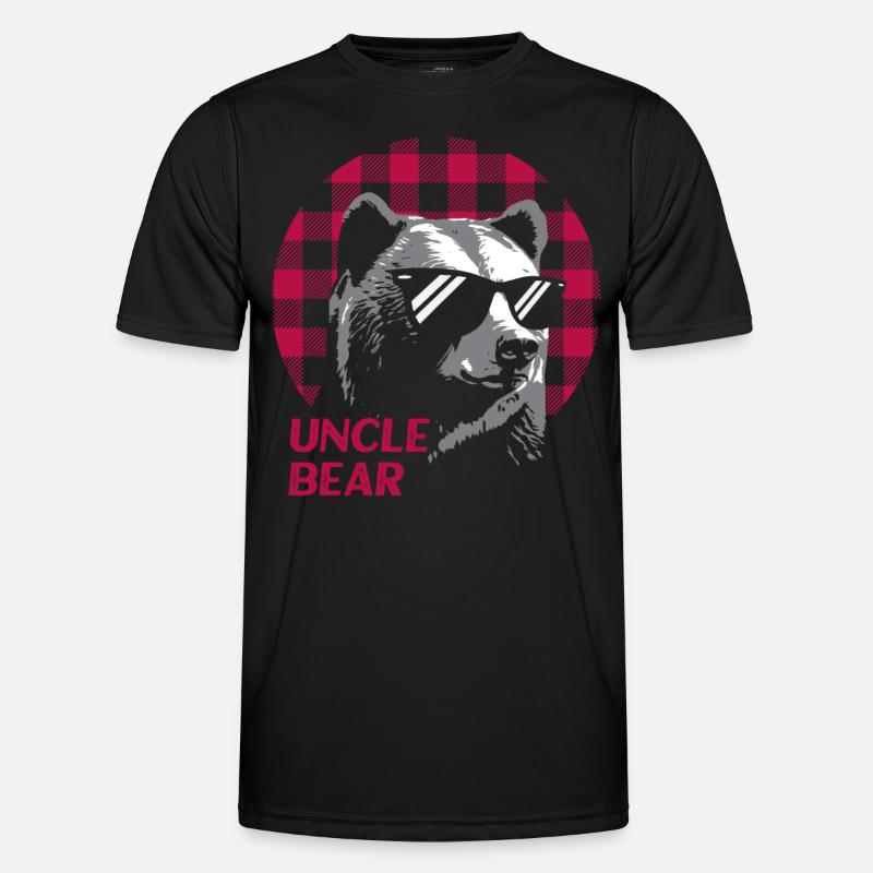 Uncle Bear Männer Funktions-T-Shirt