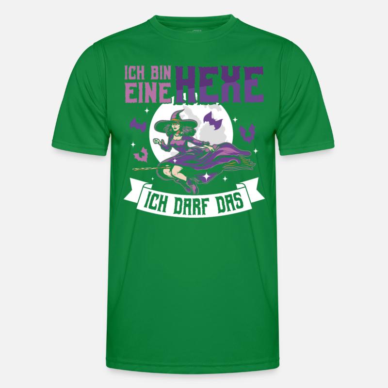 Ich Bin Eine Hexe Ich Darf Das Männer Funktions-T-Shirt