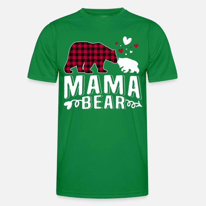 Mama Bear Männer Funktions-T-Shirt