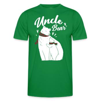 Baby Bear - Men's Functional T-Shirt - kelly green - Front - AI Model Male 178 dark (178cm)