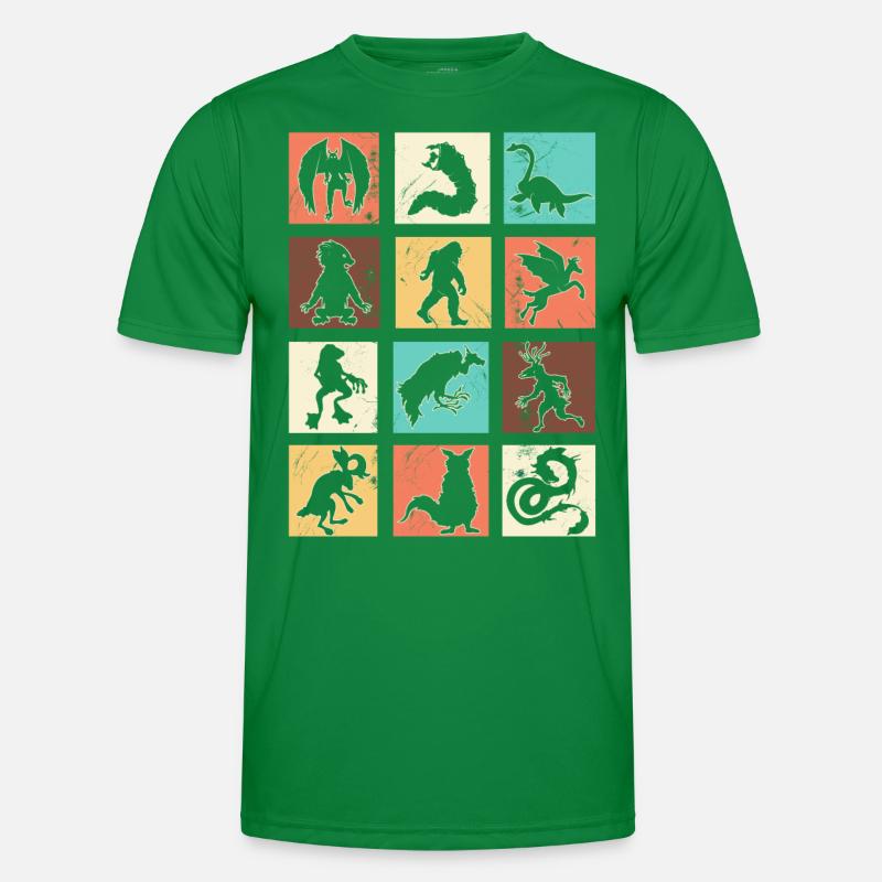 Monstres cryptides T-shirt sport Homme