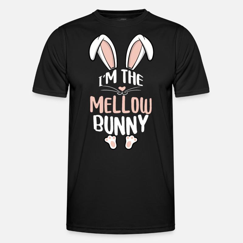 I'm The Mellow Bunny - Men's Functional T-Shirt - black