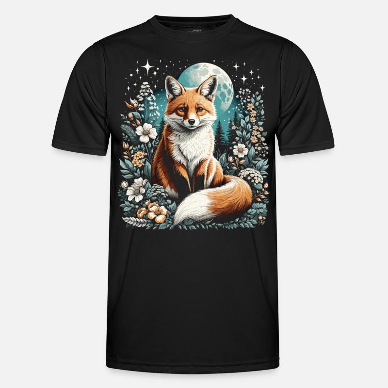 Cottagecore Esthétique Fox T-shirt sport Homme