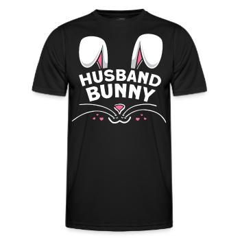 Mari Bunny - T-shirt sport Homme - noir - Devant - AI Model Male 178 dark (178cm)