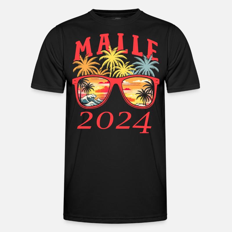 Malle 2024 - Men's Functional T-Shirt - black