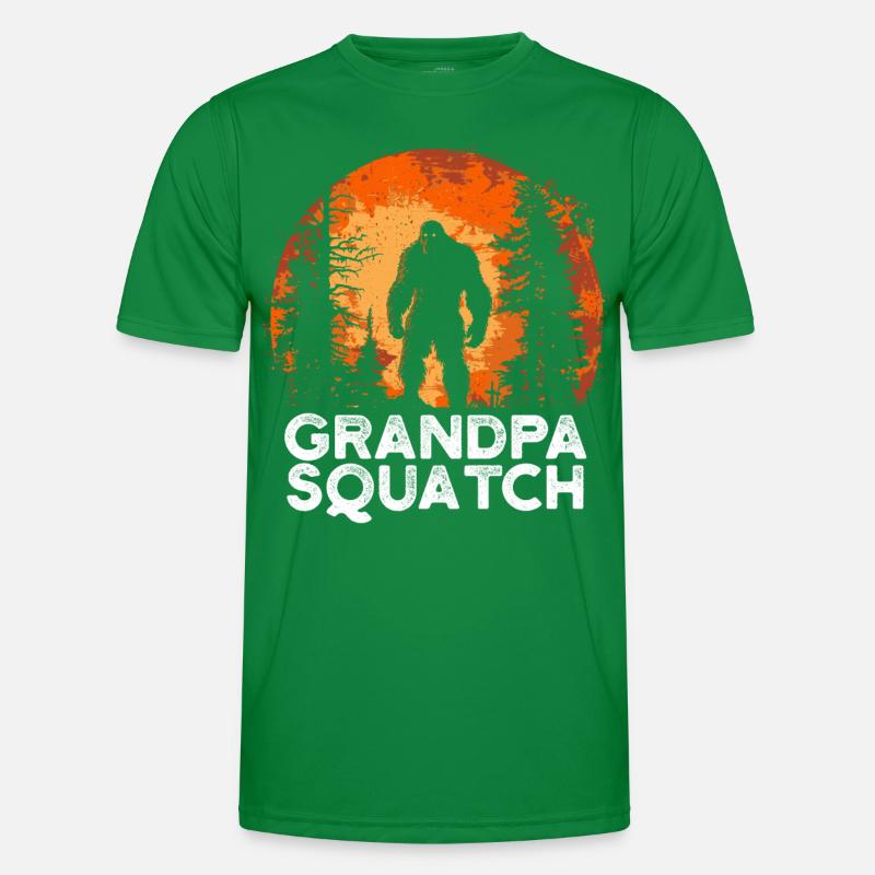 Grandpa Squatch Men's Functional T-Shirt