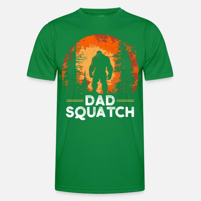 Dad Squatch Men's Functional T-Shirt
