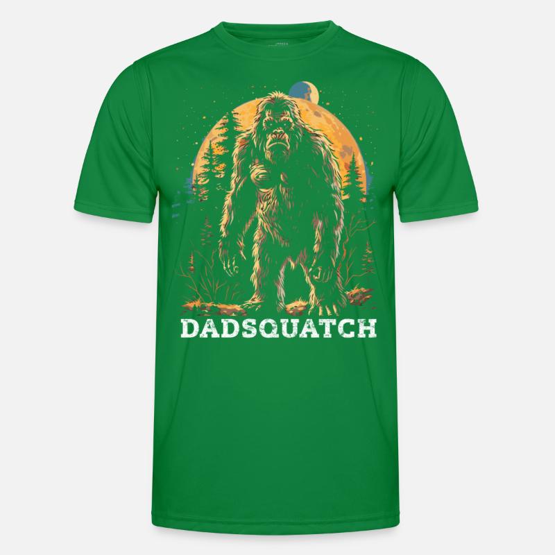 Dad Squatch Men's Functional T-Shirt