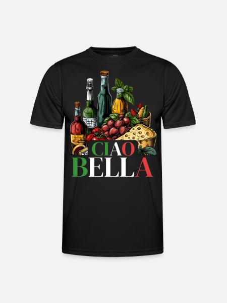 Ciao Bella - Men's Functional T-Shirt - black