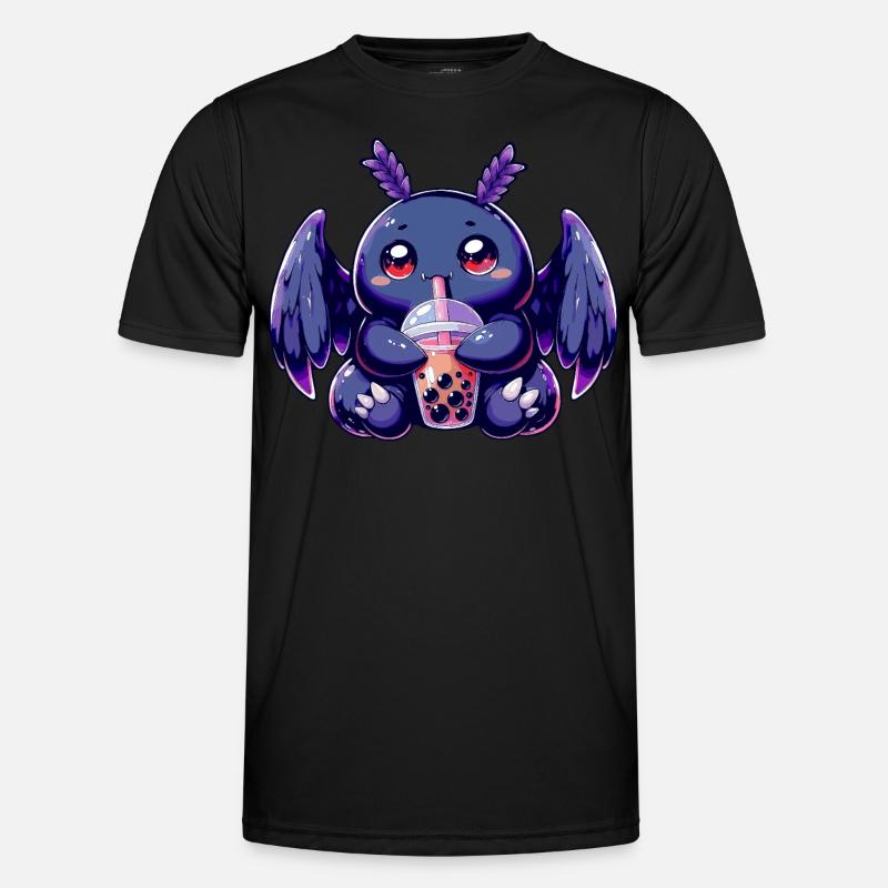 Mothman Bubble Tea Männer Funktions-T-Shirt