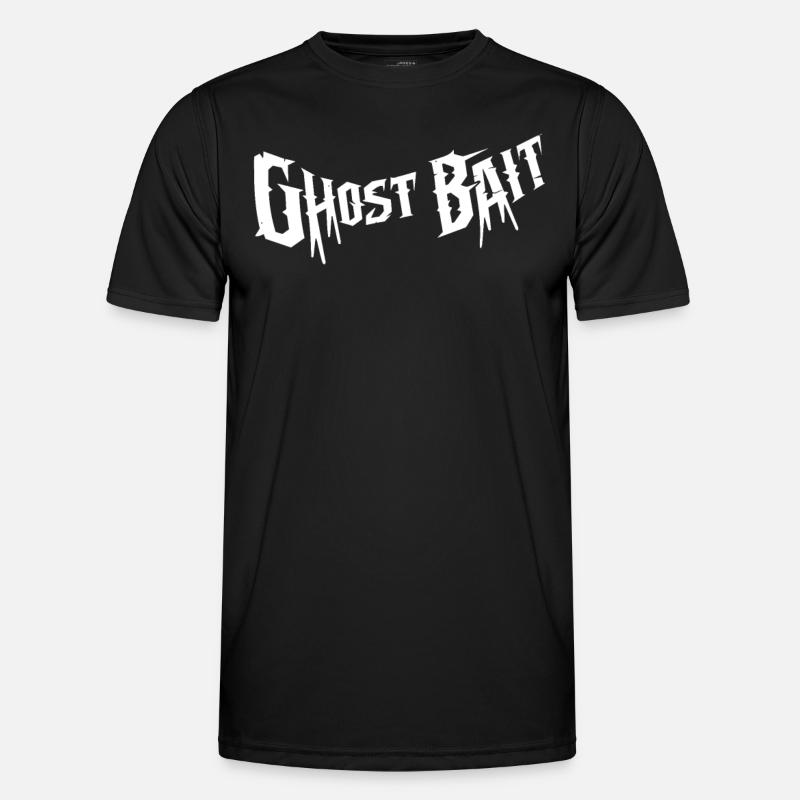 Ghost Bait Spooky Lettering | Ghost Bait - Men's Functional T-Shirt - black