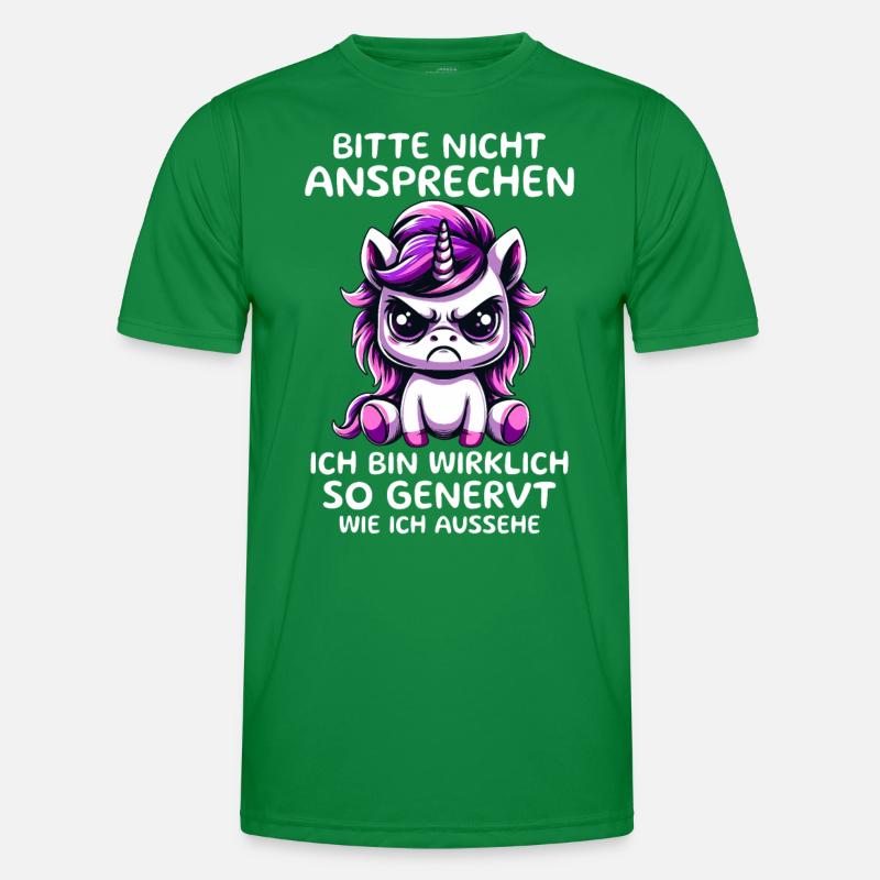 Bitte Nicht Ansprechen Ich Bin Wirklich Genervt Männer Funktions-T-Shirt