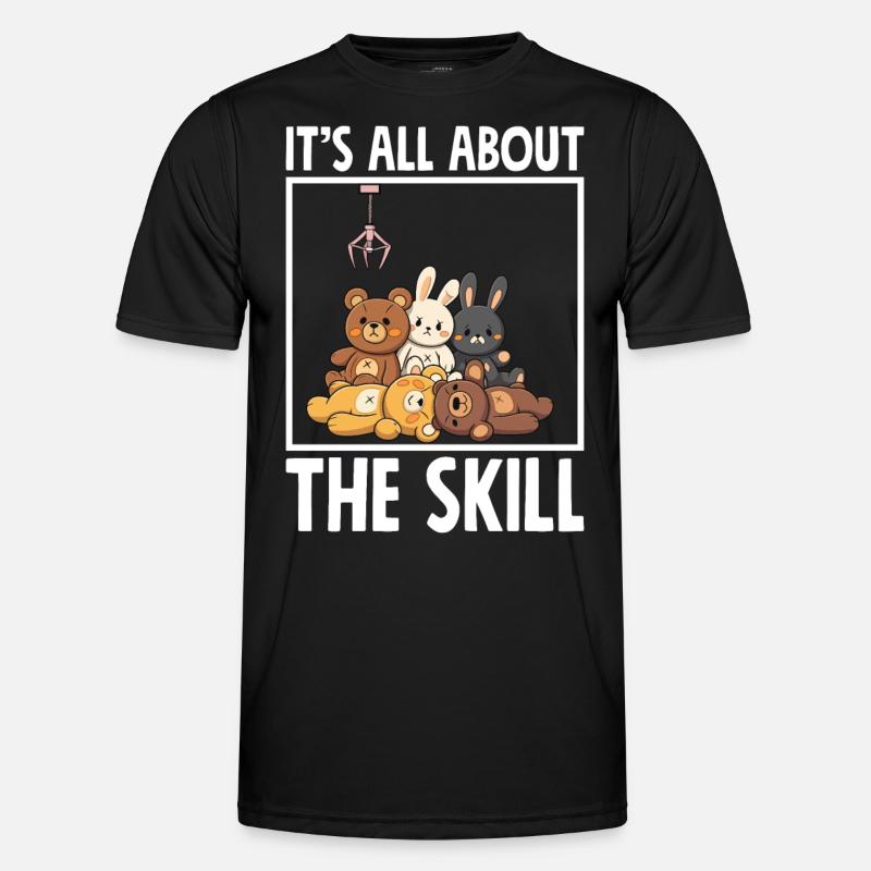 It's All About The Skill - Men's Functional T-Shirt - black
