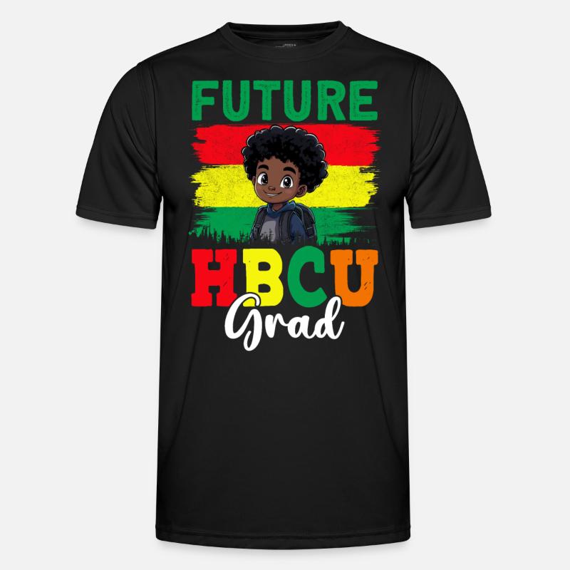 Future HBCU - Men's Functional T-Shirt - black