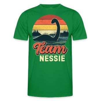 Team Nessie - Männer Funktions-T-Shirt - Kelly Green - Vorne - AI Model Male 178 dark (178cm)