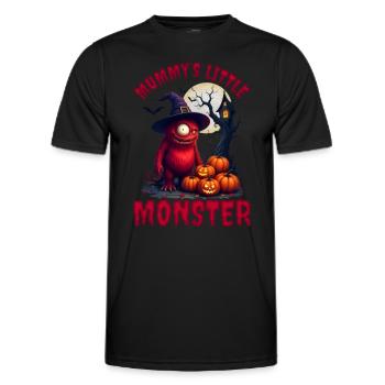 Süßes Monster Halloween Outfit Kinder - Männer Funktions-T-Shirt - Schwarz - Vorne - AI Model Male 178 dark (178cm)