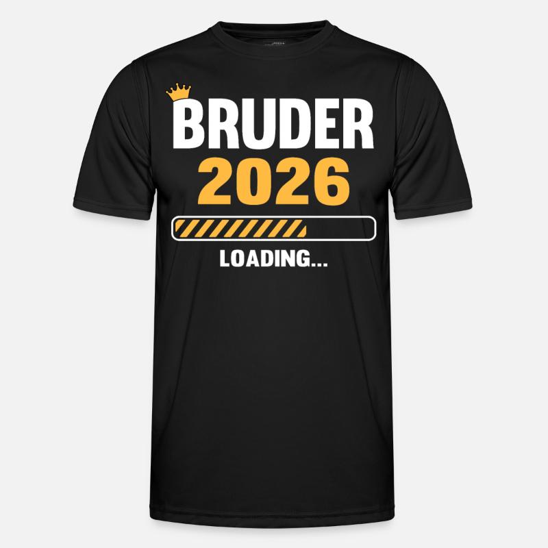 Bruder 2026 Loading - Men's Functional T-Shirt - black