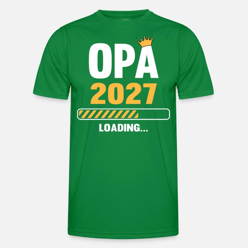 Opa 2027 Loading Männer Funktions-T-Shirt