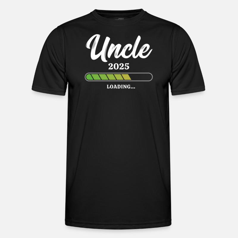 Uncle Loading 2025 - Men's Functional T-Shirt - black