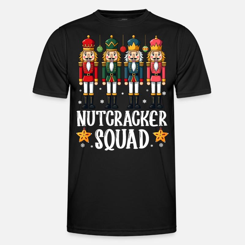 Nutcracker Squad - Men's Functional T-Shirt - black