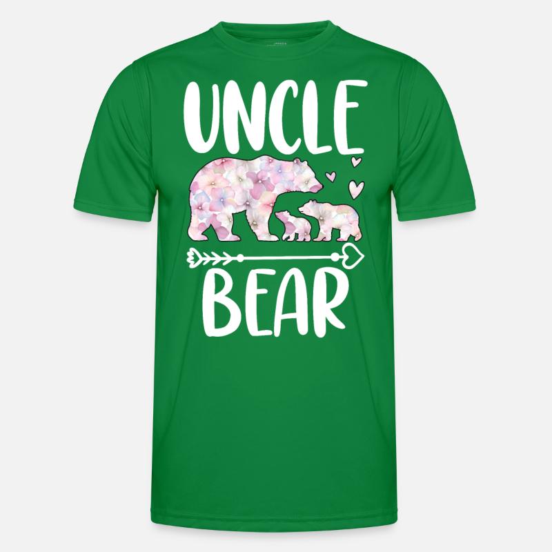 Uncle Bear Männer Funktions-T-Shirt