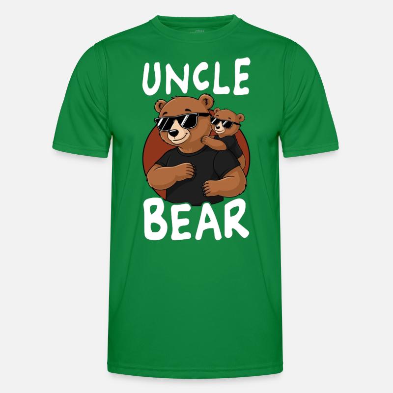 Uncle Bear Männer Funktions-T-Shirt
