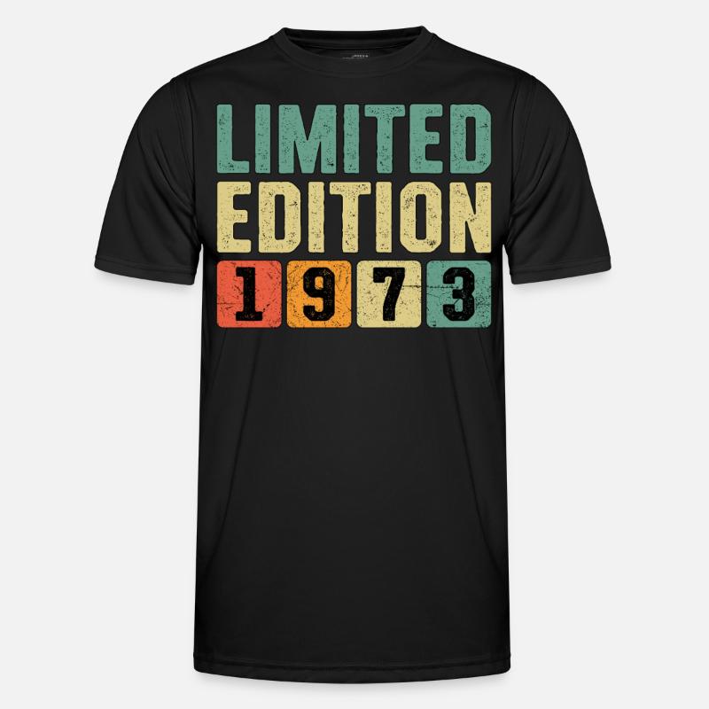Limited Edition 1973 - Men's Functional T-Shirt - black
