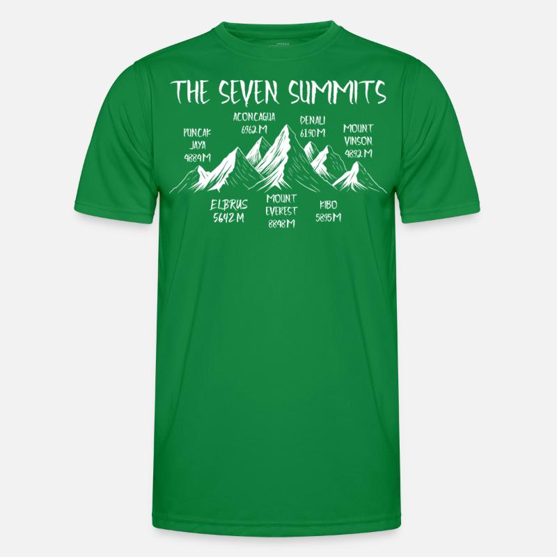 Sept sommets Puncak Jaya T-shirt sport Homme