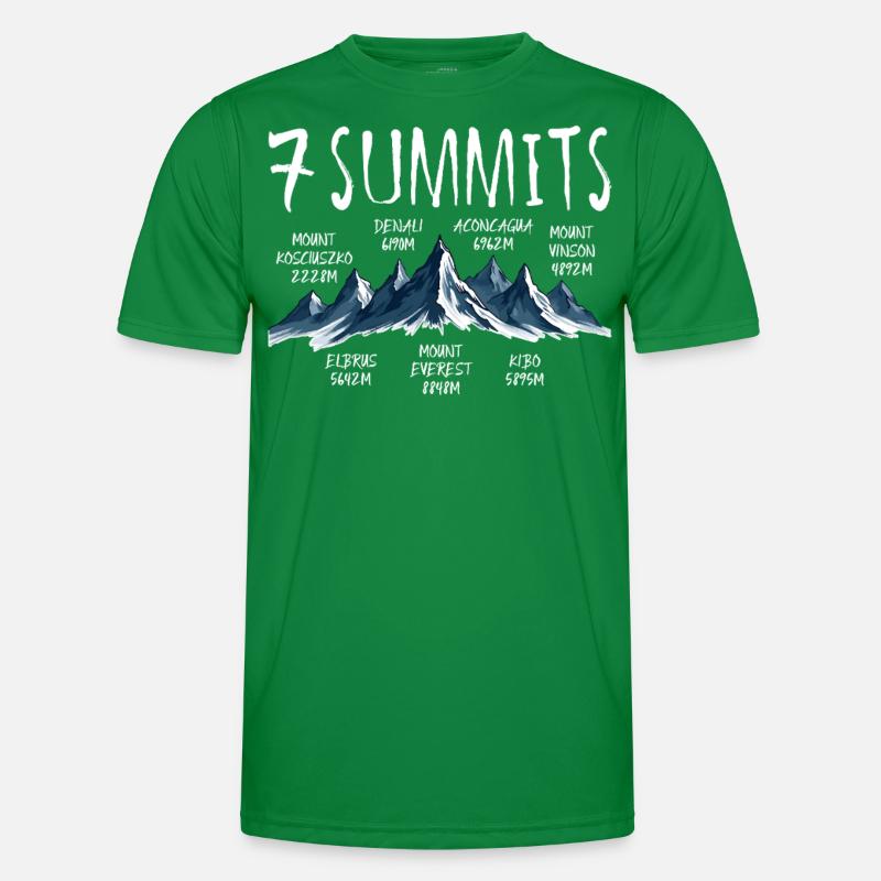 7 Summits Kosciuszko Men's Functional T-Shirt