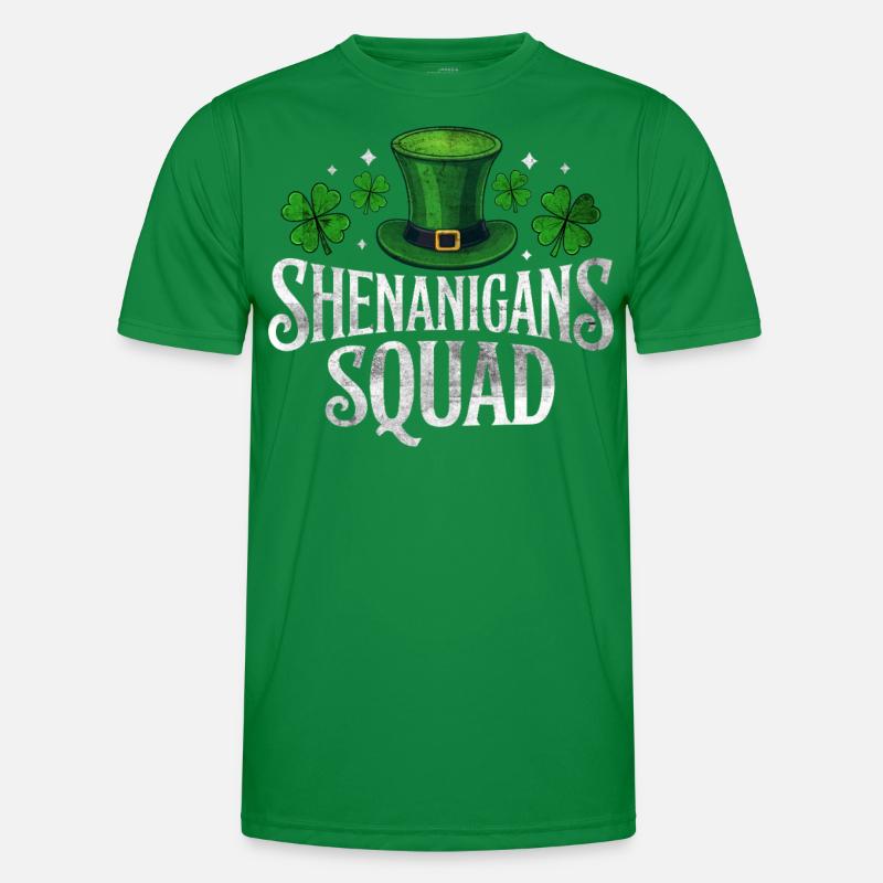 Shenanigans Squad Männer Funktions-T-Shirt