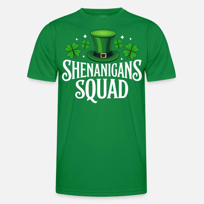 Shenanigans Squad Männer Funktions-T-Shirt