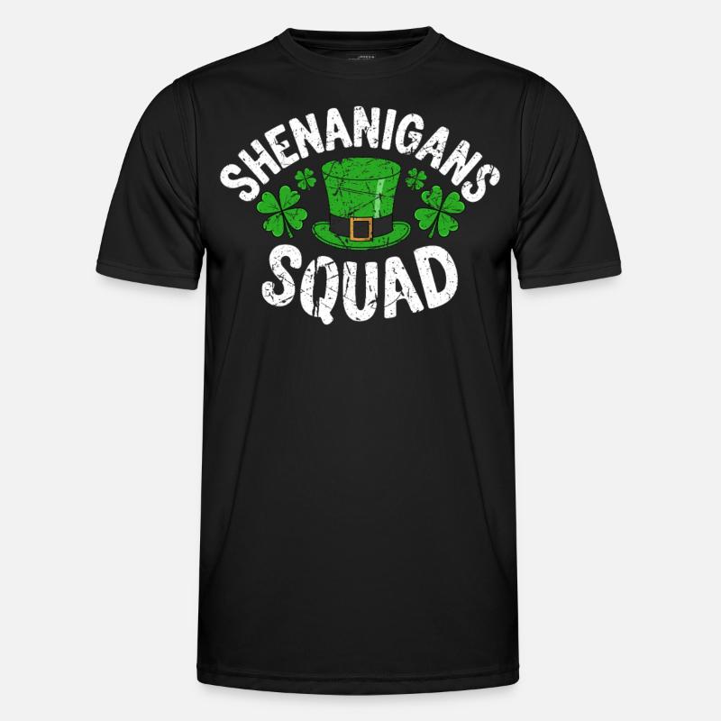 Shenanigans Squad - Men's Functional T-Shirt - black