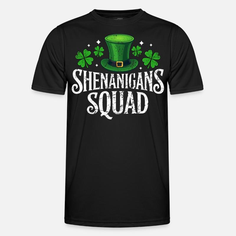 Shenanigans Squad - Men's Functional T-Shirt - black