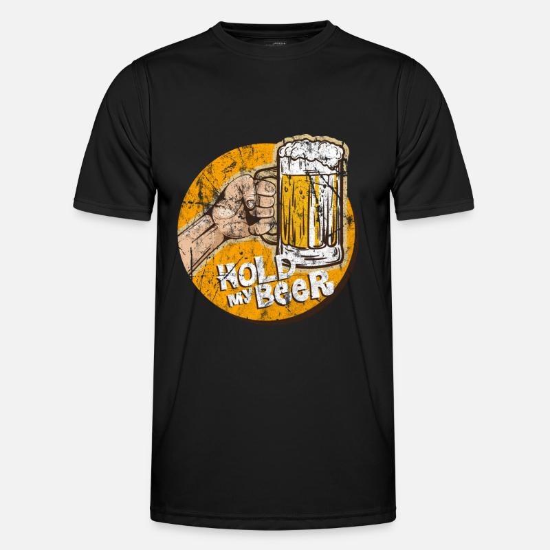 alcool T-shirt sport Homme