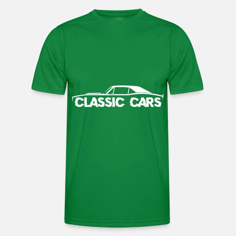Auto Männer Funktions-T-Shirt