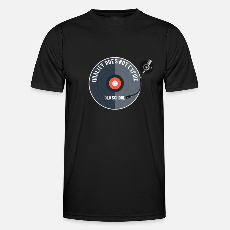 Quality does not expire - Men's Functional T-Shirt - black
