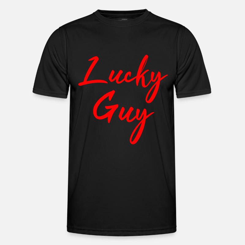 Lucky guy Men's Functional T-Shirt