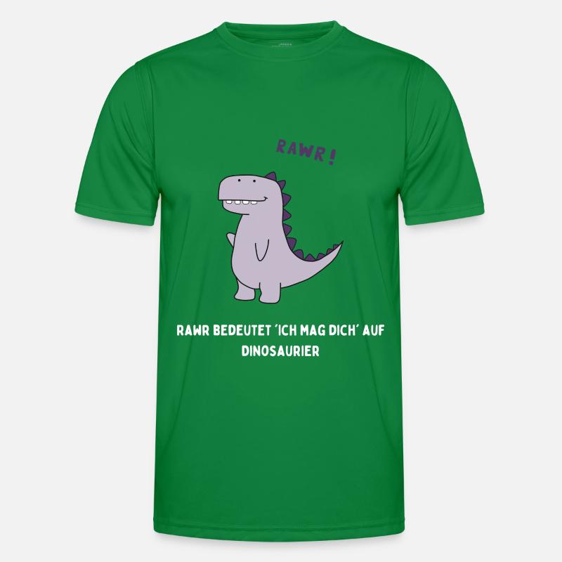 Dino Männer Funktions-T-Shirt
