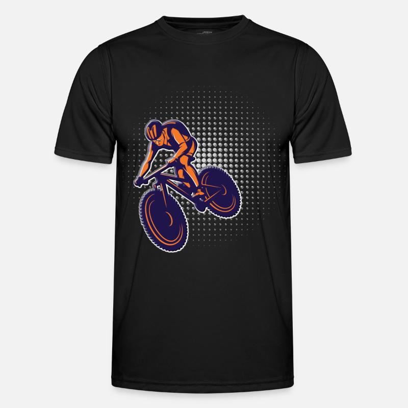 Bikerstyle - Männer Funktions-T-Shirt - Schwarz