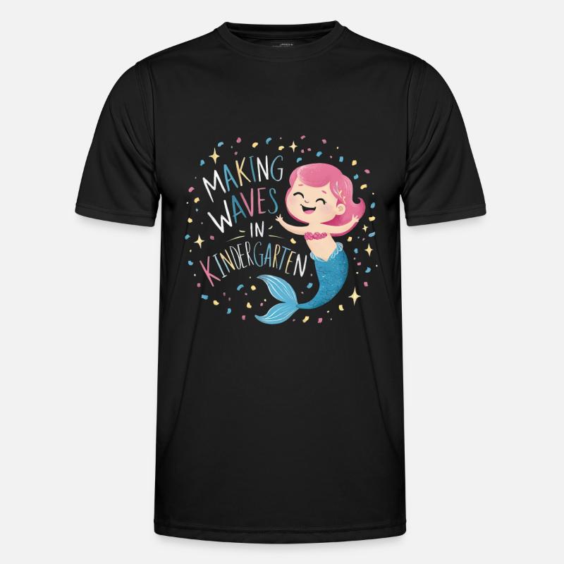 Making Waves In Kindergarten Männer Funktions-T-Shirt