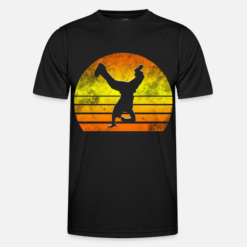 Breakdancing Breakdance Dancing - Men's Functional T-Shirt - black