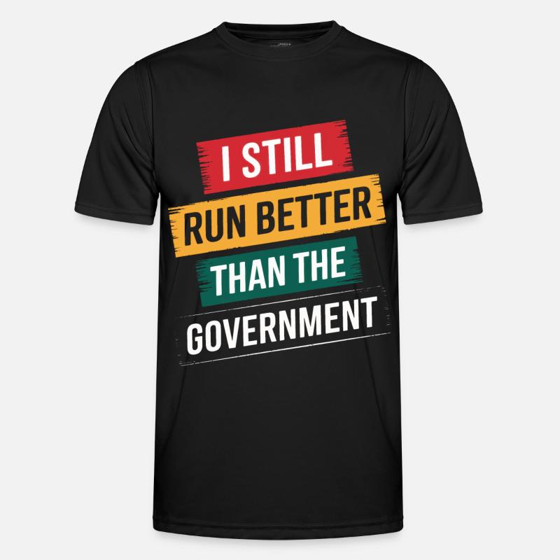 Amputation Behinderung - Männer Funktions-T-Shirt - Schwarz